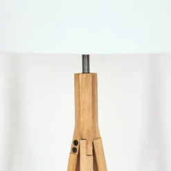 Lampes En Tissu-hofstein Bassagoda Lampadaire Écru, 1 lumière