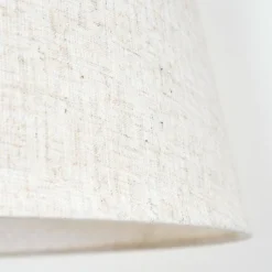 Lampes En Tissu-hofstein Bassagoda Lampadaire Écru, 1 lumière