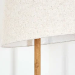 Lampes En Tissu-hofstein Bassagoda Lampadaire Écru, 1 lumière