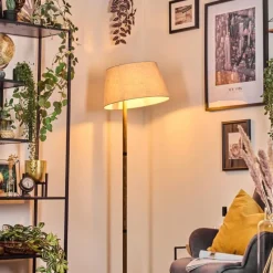 Lampes En Tissu-hofstein Bassagoda Lampadaire Écru, 1 lumière