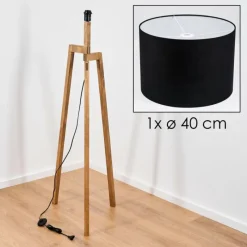 Lampes En Tissu-hofstein Bassagoda Lampadaire, Liseuse Écru, 1 lumière