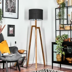 Lampes En Tissu-hofstein Bassagoda Lampadaire, Liseuse Écru, 1 lumière