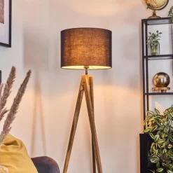 Lampes En Tissu-hofstein Bassagoda Lampadaire, Liseuse Écru, 1 lumière