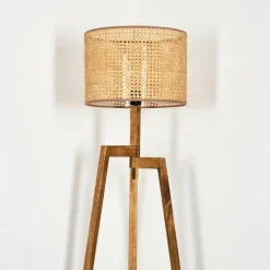 hofstein Bassagoda Lampadaire, Liseuse Écru, 1 lumière