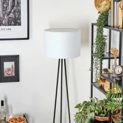 Lampes En Tissu-hofstein Bassagoda Lampadaire, Liseuse Noir, 1 lumière