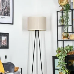 Lampes En Tissu-hofstein Bassagoda Lampadaire, Liseuse Noir, 1 lumière