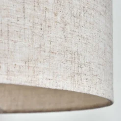 Lampes En Tissu-hofstein Bassagoda Lampadaire, Liseuse Écru, Noir, 1 lumière