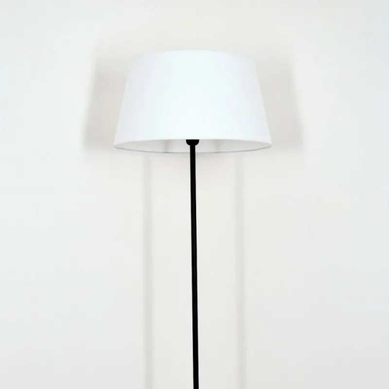 Lampes En Tissu-hofstein Bassagoda Lampadaire Noir, 1 lumière