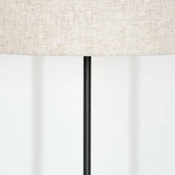 Lampes En Tissu-hofstein Bassagoda Lampadaire Noir, 1 lumière