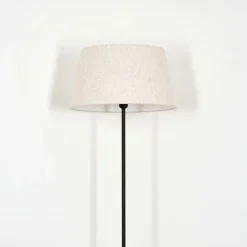 Lampes En Tissu-hofstein Bassagoda Lampadaire Noir, 1 lumière