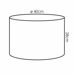 Lampes En Tissu-hofstein Bassagoda Noir, Blanc