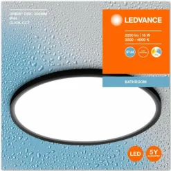 Luminaires Ledvance Bathroom Luminaire de salle de bain LED Noir, 1 lumière* Éclairage Led