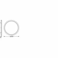 Luminaires Ledvance Bathroom Luminaire de salle de bain LED Noir, 1 lumière* Éclairage Led