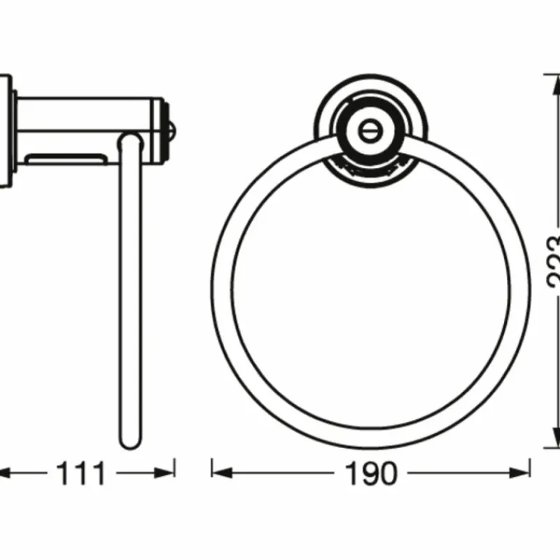 Luminaires Ledvance BATHROOM Luminaire de salle de bain LED Argenté, 1 lumière, Détecteur de mouvement* Éclairage Led