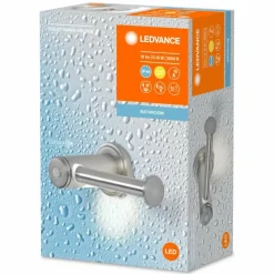 Luminaires Ledvance BATHROOM Luminaire de salle de bain LED Argenté, 1 lumière, Détecteur de mouvement* Éclairage Led