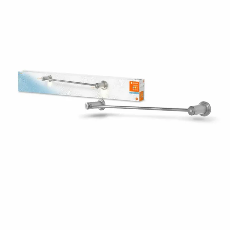 Luminaires Ledvance BATHROOM Luminaire de salle de bain LED Argenté, 1 lumière, Détecteur de mouvement* Éclairage Led