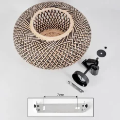 Luminaires Scandinaves-hofstein Bauro Plafonnier Noir, 3 lumières