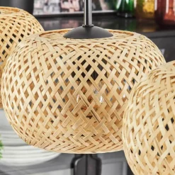 hofstein Bauro Suspension Écru, 4 lumières