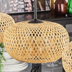 Luminaires Scandinaves-hofstein Bauro Suspension Noir, 3 lumières