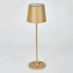 hofstein Belece Lampe de table d'extérieur, Lampe à poser LED Beige, 1 lumière