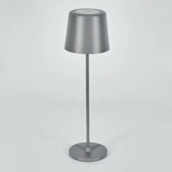 hofstein Belece Lampe de table d'extérieur, Lampe à poser LED Gris, 1 lumière