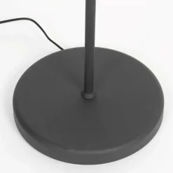 Lampes En Tissu-Luminaires Steinhauer Bella Lampadaire Noir, 1 lumière