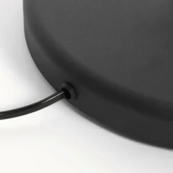 Lampes En Tissu-Luminaires Steinhauer Bella Lampadaire Noir, 1 lumière