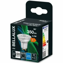 BELLALUX ® ® LED GU10 4,3 watt 4000 kelvin 350 lumen