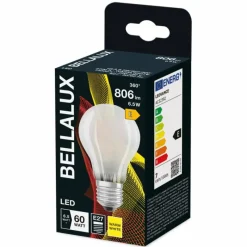 BELLALUX ® LED E27 6,5 watt 2700 kelvin 806 lumen