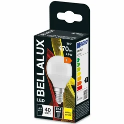 BELLALUX ® LED E14 4,9 watt 2700 kelvin 470 lumen