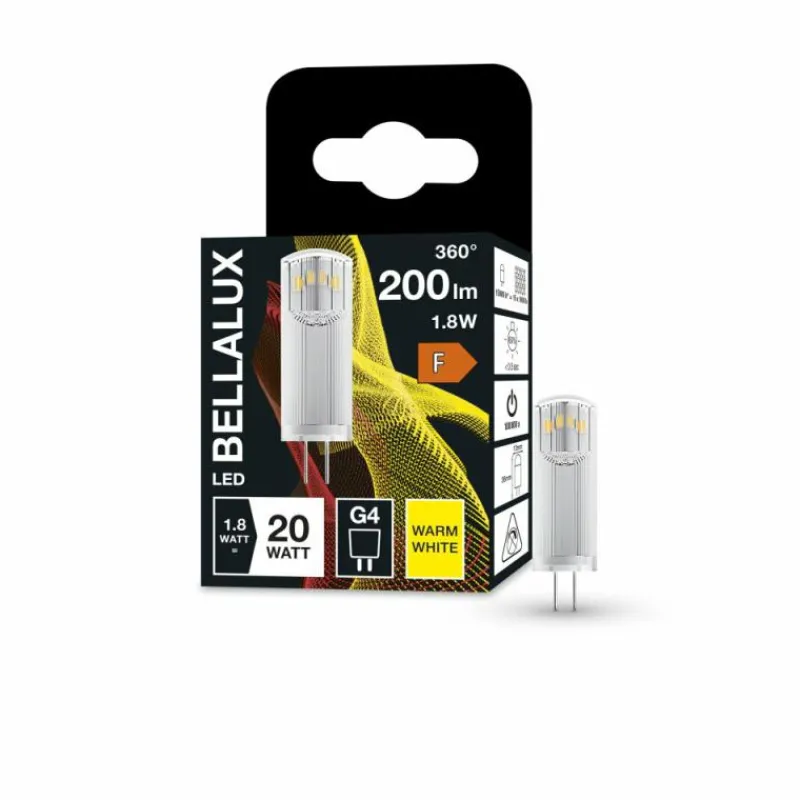 BELLALUX ® LED G4 1,8 watt 2700 kelvin 200 lumen