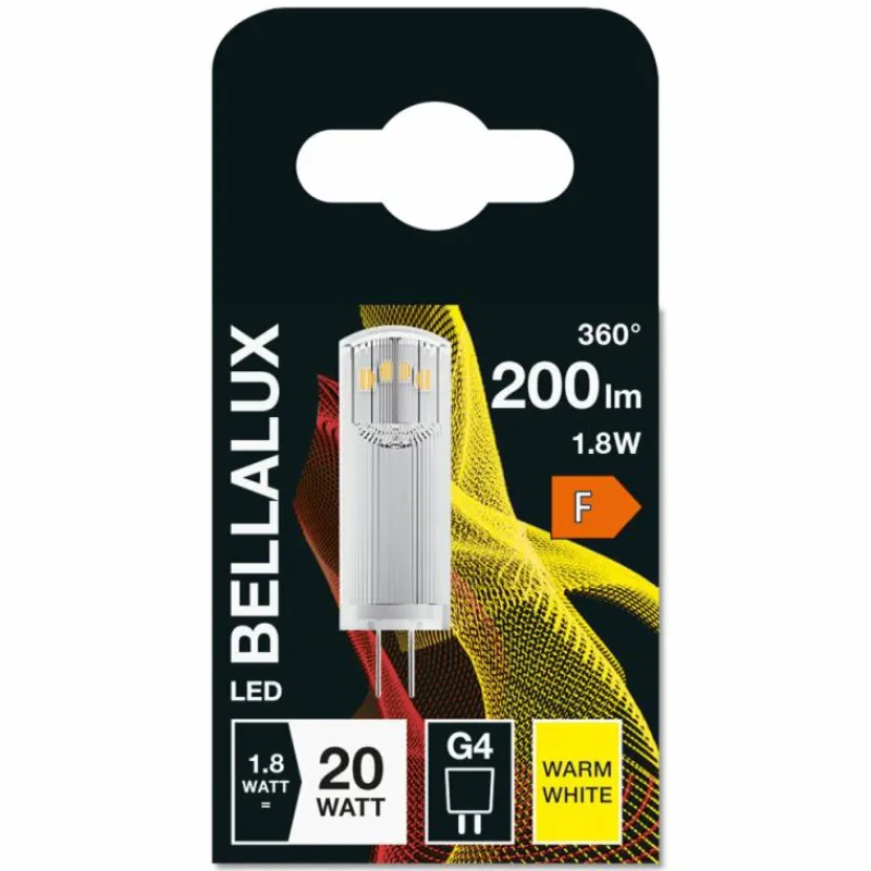 BELLALUX ® LED G4 1,8 watt 2700 kelvin 200 lumen