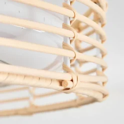 hofstein Benasal Plafonnier, Ventilateur de plafond lumineux Écru, Blanc, 1 lumière, Télécommandes