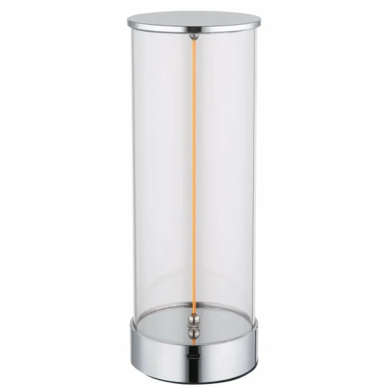 Luminaires Globo Lighting Bendy Lampe à poser LED Chrome, 1 lumière