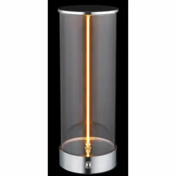 Luminaires Globo Lighting Bendy Lampe à poser LED Chrome, 1 lumière