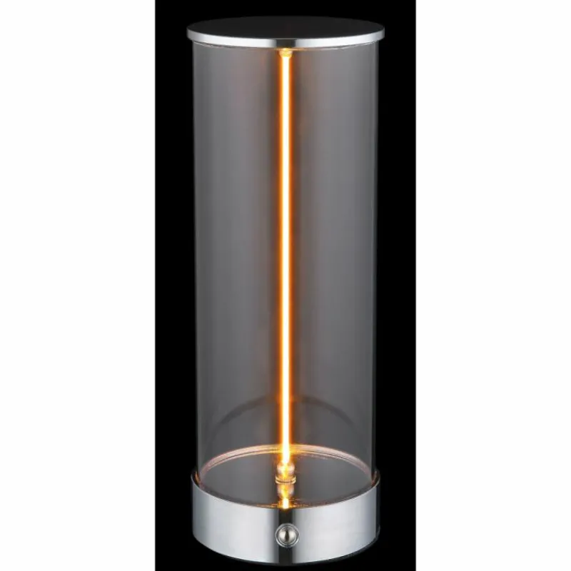 Luminaires Globo Lighting Bendy Lampe à poser LED Chrome, 1 lumière