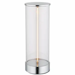 Luminaires Globo Lighting Bendy Lampe à poser LED Chrome, 1 lumière