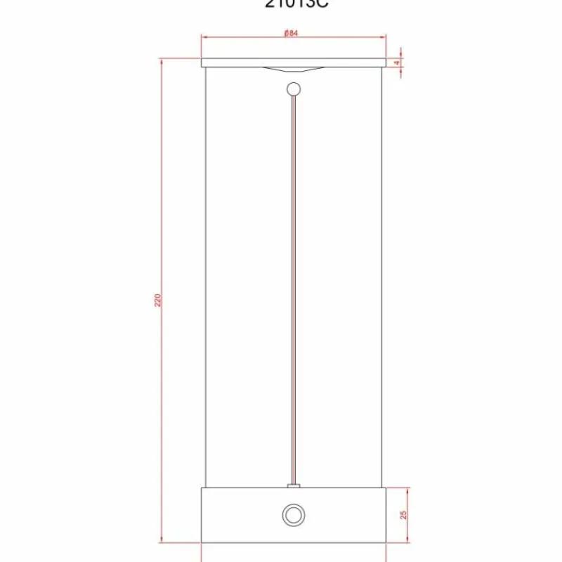 Luminaires Globo Lighting Bendy Lampe à poser LED Chrome, 1 lumière