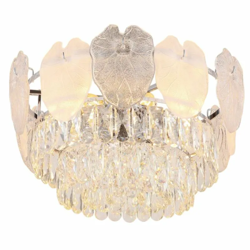 Luminaires Globo Lighting Benjamin Plafonnier Chrome, 8 lumières* Plafonniers