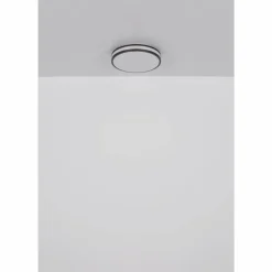 Luminaires Globo Lighting Betha Plafonnier LED Brun, Blanc, 1 lumière, Télécommandes, Changeur de couleurs* Éclairage Led