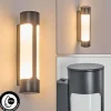 hofstein Biran Lampe murale d´extérieur, Applique murale LED Anthracite, 1 lumière