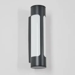 hofstein Biran Lampe murale d´extérieur, Applique murale LED Anthracite, 1 lumière