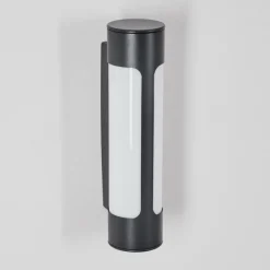 hofstein Biran Lampe murale d´extérieur, Applique murale LED Anthracite, 1 lumière