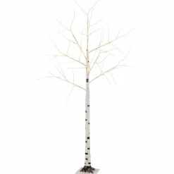Luminaires Globo Lighting Birch Luminaire extérieur LED Noir, Blanc, 105 lumières