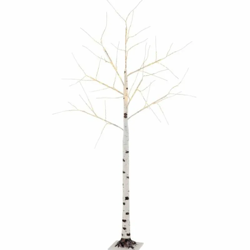 Luminaires Globo Lighting Birch Luminaire extérieur LED Noir, Blanc, 105 lumières