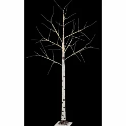 Luminaires Globo Lighting Birch Luminaire extérieur LED Noir, Blanc, 105 lumières