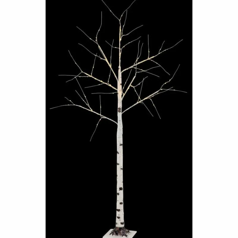 Luminaires Globo Lighting Birch Luminaire extérieur LED Noir, Blanc, 105 lumières