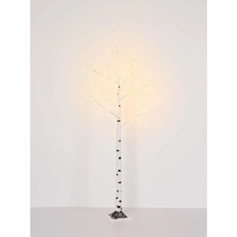 Luminaires Globo Lighting Birch Luminaire extérieur LED Noir, Blanc, 105 lumières