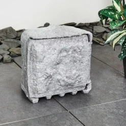 hofstein Bloc de prises électriques d'extérieur Tinú Noir