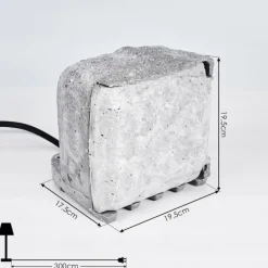 hofstein Bloc de prises électriques d'extérieur Tinú Noir